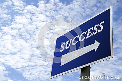 Road to Success Stock Photo