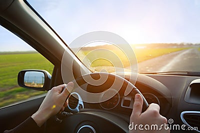 Road trip Stock Photo