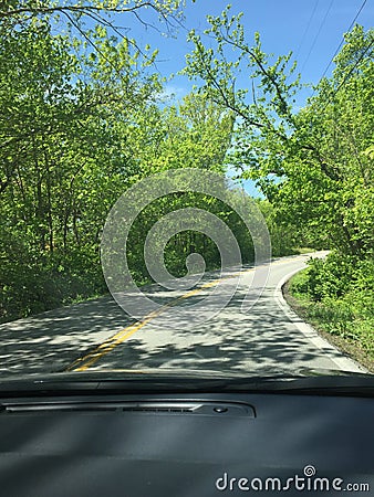 Road Trip Stock Photo