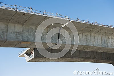 Road under reconstruction Stock Photo