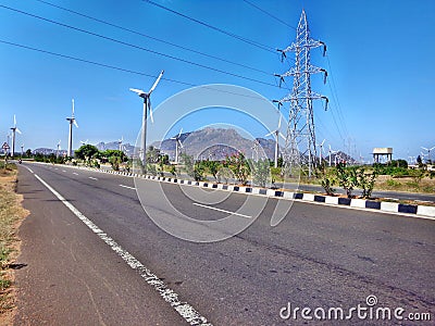 Roads in India Stock Photo