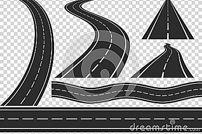Roads Vector Illustration