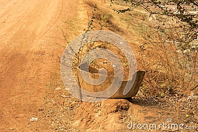 Roadside near Siem Reap Stock Photo