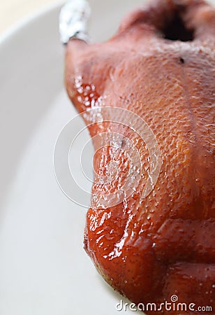 Roast duck Stock Photo