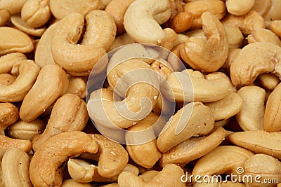 Roasted cashew Stock Photo