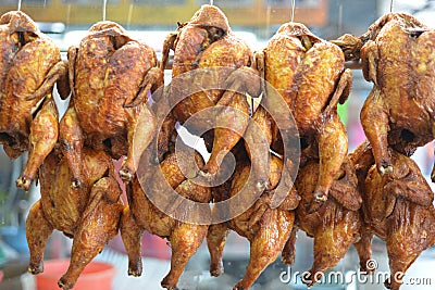 Roasted Chicken Stock Photo