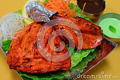 Tandoori Chicken Stock Photo