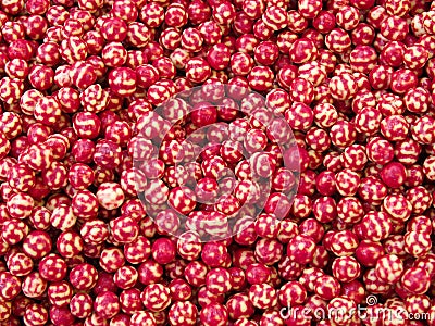 cherry sauce roasted chickpea Stock Photo