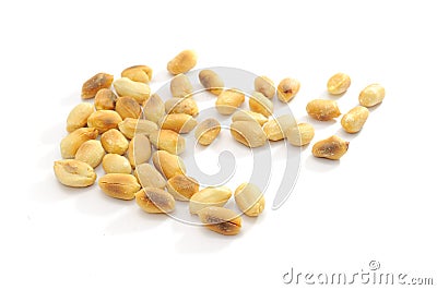 Roasted Peanuts Stock Photo