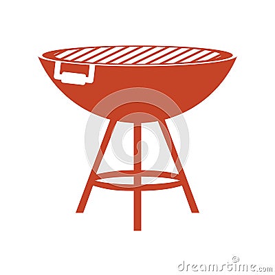 Roaster icon. Steak house design. Vector graphic Vector Illustration