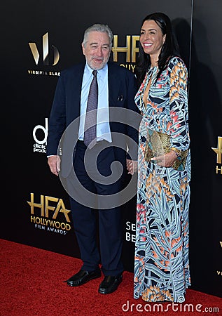 Robert De Niro & Drena De Niro Editorial Stock Photo