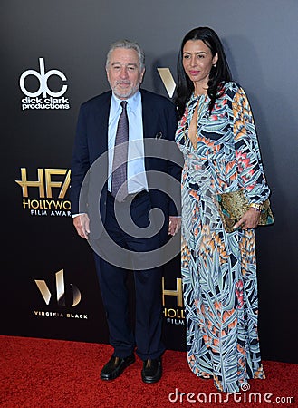 Robert De Niro & Drena De Niro Editorial Stock Photo