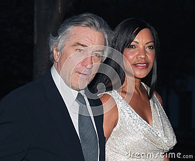 Robert DeNiro and Grace Hightower Editorial Stock Photo