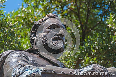 Robert E. Lee Statue Editorial Stock Photo