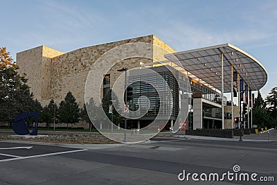 Robert and Margrit Mondavi Center for the Performing Arts Editorial Stock Photo