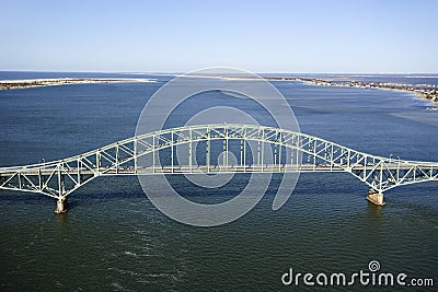 Robert Moses Causeway. Stock Photo