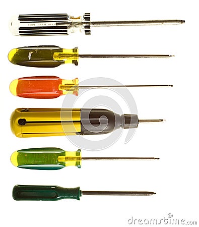 Robertson screwdrivers Stock Photo