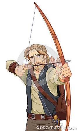 Robin Hood Vector Illustration