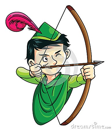 Robin Hood Vector Illustration