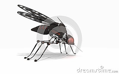 Robot mosquito Stock Photo