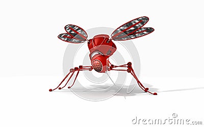 Robot mosquito Stock Photo