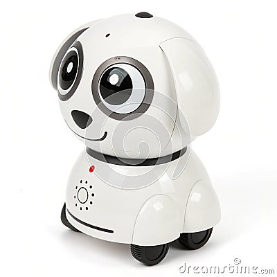 Robot pet icon Stock Photo