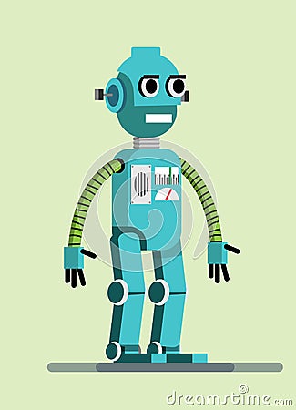 Robot Vector Illustration