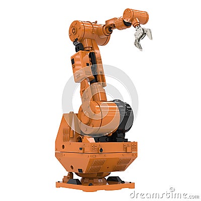 Robotic arm Stock Photo