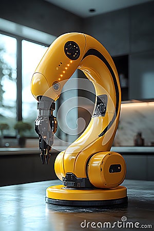 Robots are machines that humans have created to perform tasks that we program them to do. They are designed to come in variety of Stock Photo