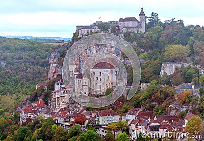 Rocamadour France Stock Photo