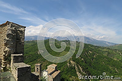 Roccascalegna Stock Photo