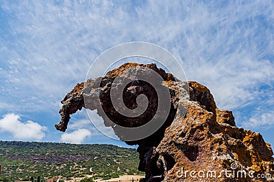 Roccia dell`elefante Stock Photo