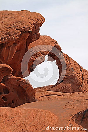 Rock Arch Stock Photo