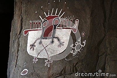 Rock Art Stock Photo