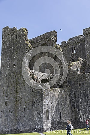 Rock of Cashel 1480 Editorial Stock Photo