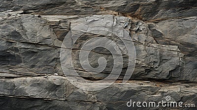Rock formation, geological structure, rock taxture background Stock Photo
