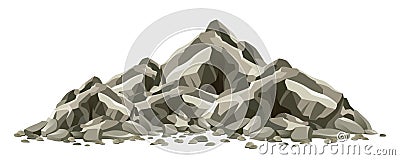 Rock formation Vector Illustration