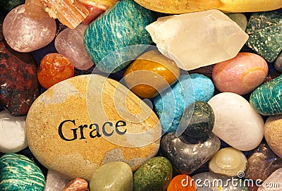 Rock of Grace Stock Photo