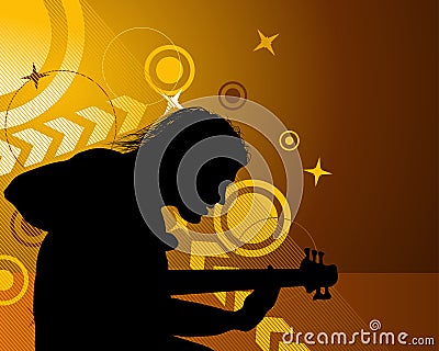 Rock group Vector Illustration