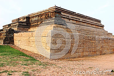 Ancient open auditorium Stock Photo