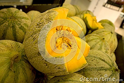 Rock Melon Stock Photo