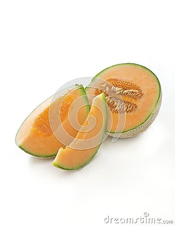 Rock melon Stock Photo