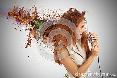 Rock music Stock Photo