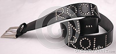 Rock N Roll Belt Stock Photo