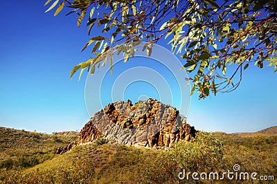 Rock Outcrop Stock Photo