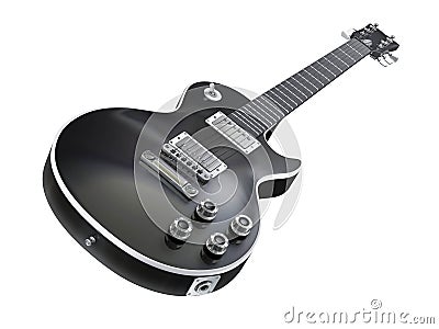 Rock and roll guitar Stock Photo