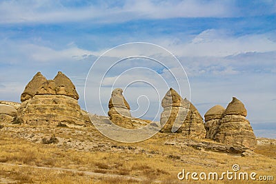 Rock Sites of Cappadocia, Kapadokya, Turkey Stock Photo