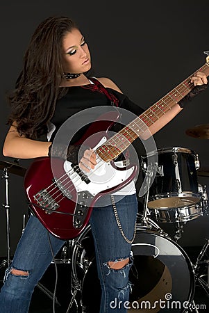 Rock Star Stock Photo