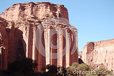 Rock in Talapamya national park Stock Photo