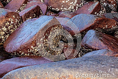 Rock texture mable background Stock Photo